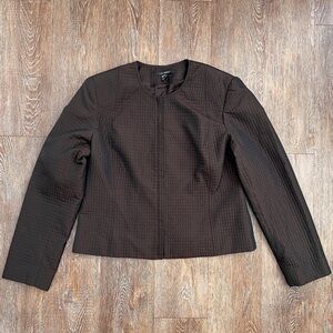 Louben Quilted Textured Jacket